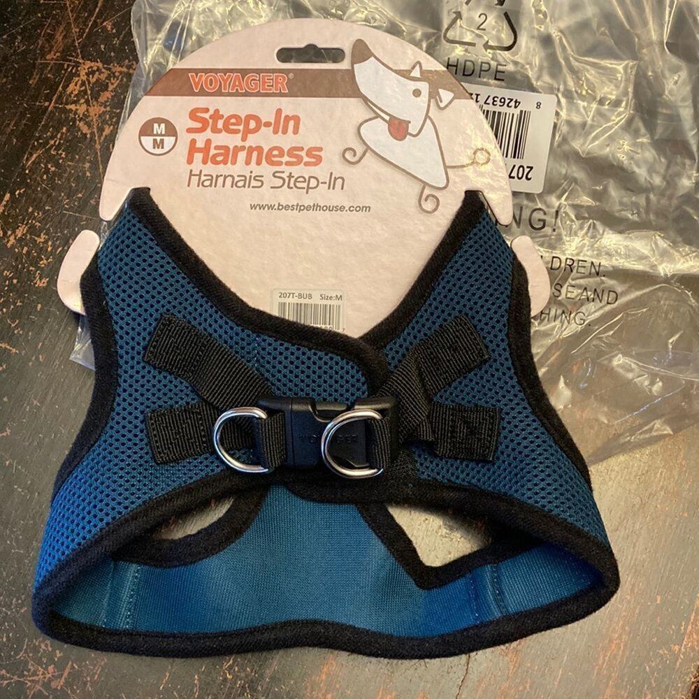 Dog Harness For Small Dog 16 -18' Chest Blue Marked Size M - New In Package